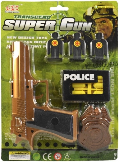 Kinderpistole mit Softgeschossen 16 cm