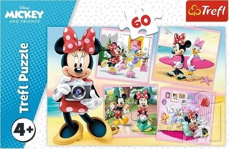 Puzzle 60 Teile - Niedliche Minnie