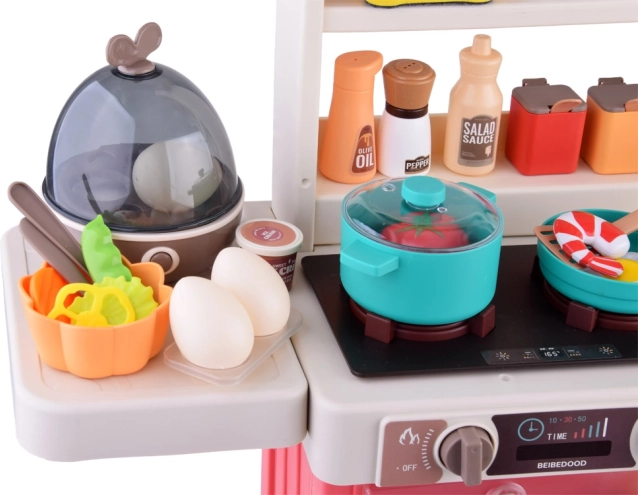 Reales Kochen mit Licht, Sound und Dampf