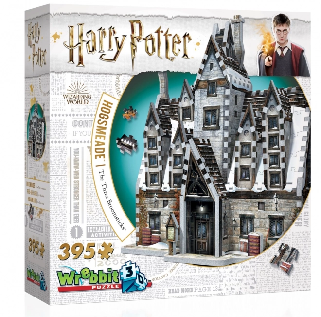 3D Puzzle Harry Potter U Tří Košťat von Wrebbit