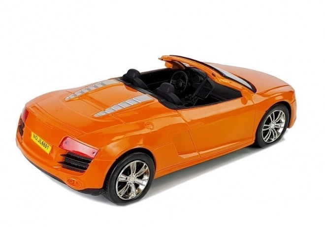 Reibungsbetriebenes Cabrio Spielzeugauto Orange