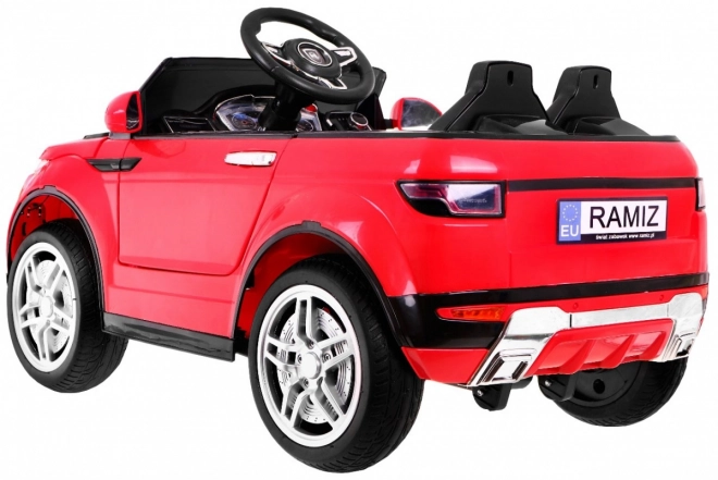 Elektrisches Sportauto Rapid Racer Rot