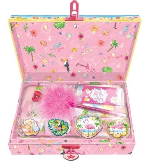 Tagebuch-Set mit Flamingo von Pecoware