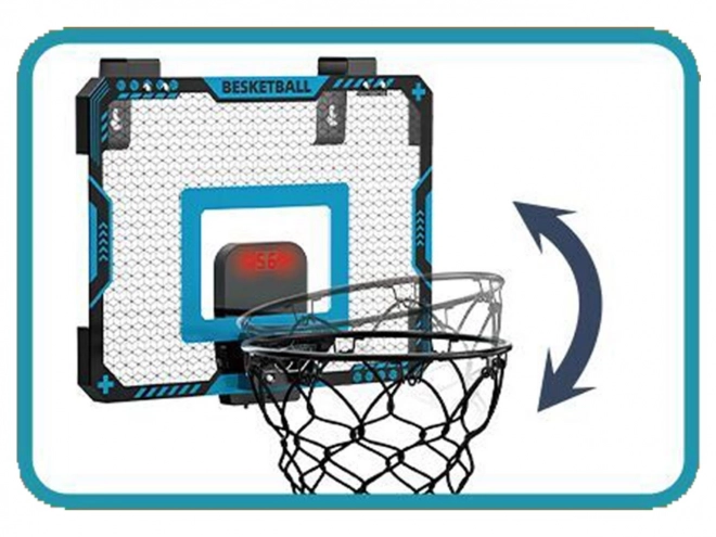 Basketballkorb Set mit Ball und Pumpe