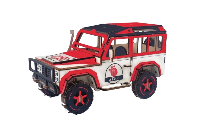 Holz 3D-Puzzle SUV