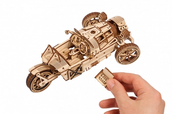 3D Holzpuzzle Dreirad von Ugears