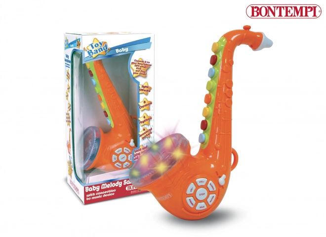 Bontempi Saxophon für Kinder mit bunten Klappen