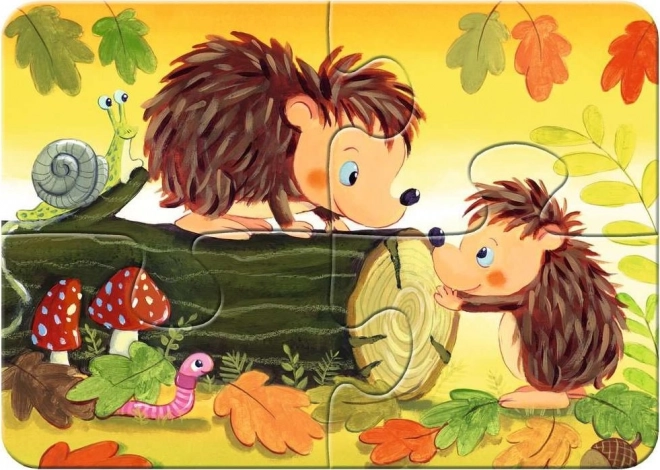 Mein erstes Puzzle Waldtiere 4in1