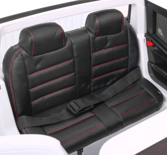 Mercedes Benz Klasse X für Kinder weiß + Fernbedienung + 4x4 + MP4 + Gepäckträger + LED + EVA
