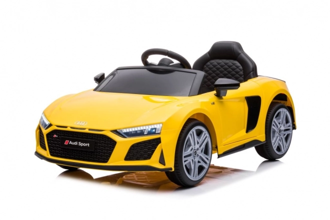 Elektrisches Kinderauto Audi R8 Gelb