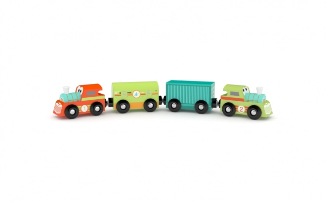 Holzauto-Spielset für Kinder