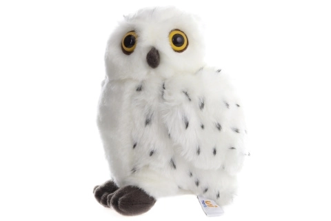 Puschelige Schneeeule 18 cm