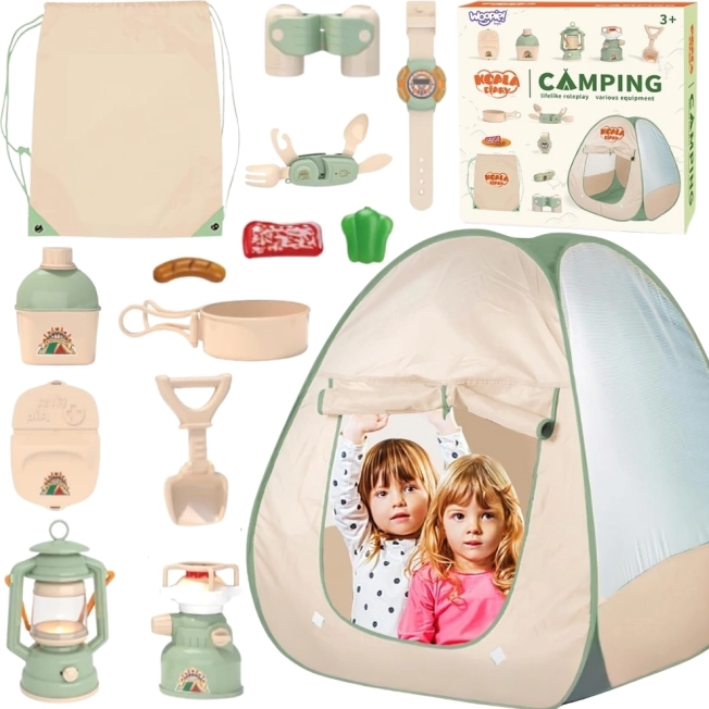 Woopie Campingzelt für kleine Entdecker XXL 15 Stk.