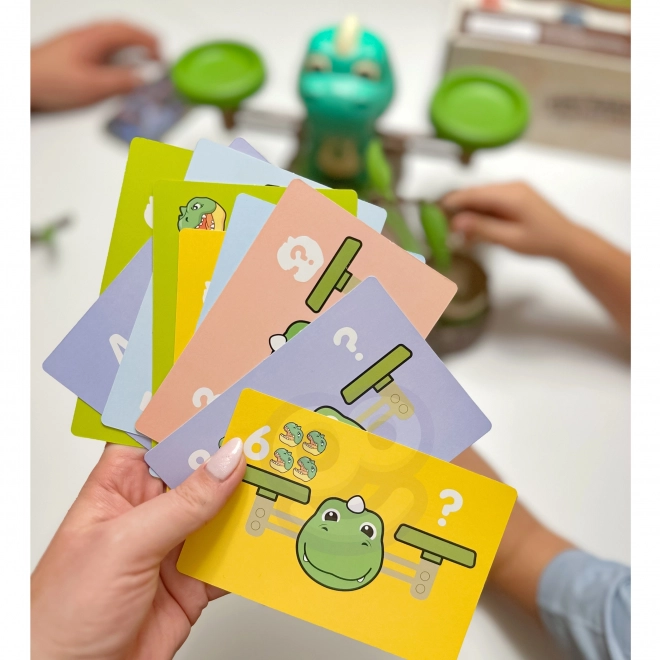 Woopie Lernspiel Dinosaurier Waage und Angelspiel