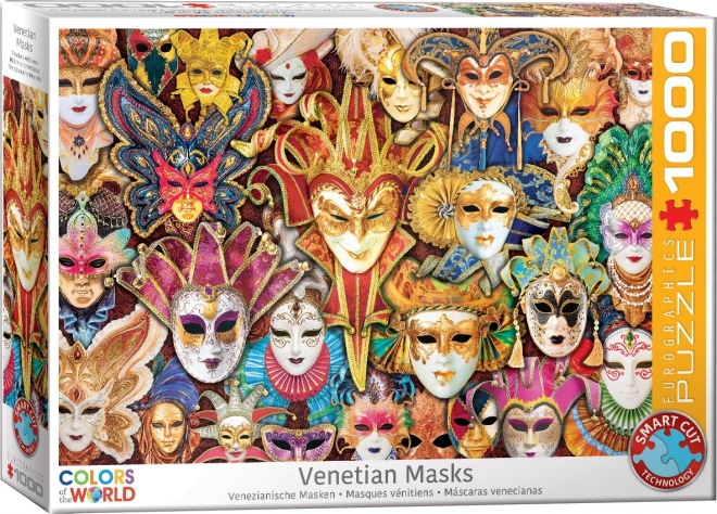 Eurographics Puzzle Venezianische Masken 1000 Teile