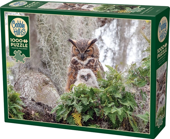 1000 Teile mit Vorlage für bequemeres Puzzeln