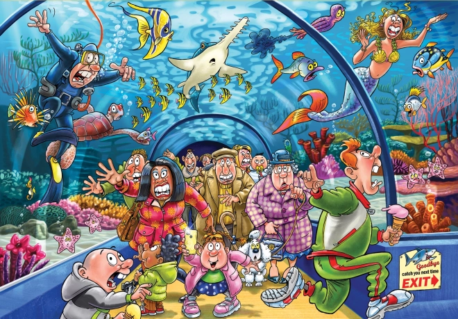 Puzzle Wasgij Oceanarium 1000 Teile