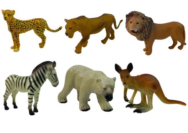 Figurenset Afrikas Wildtiere