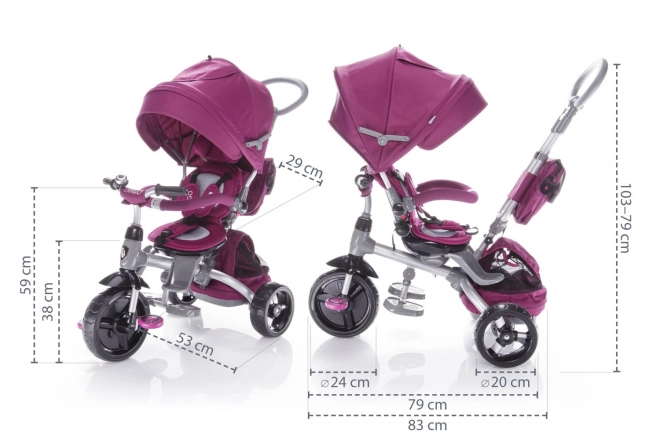 Tretroller citiGO Rosa