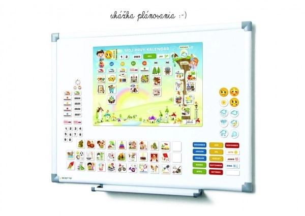 Magnetischer Kalender für Kinder