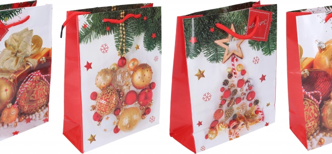 Weihnachtliche Geschenktasche mittlere Größe