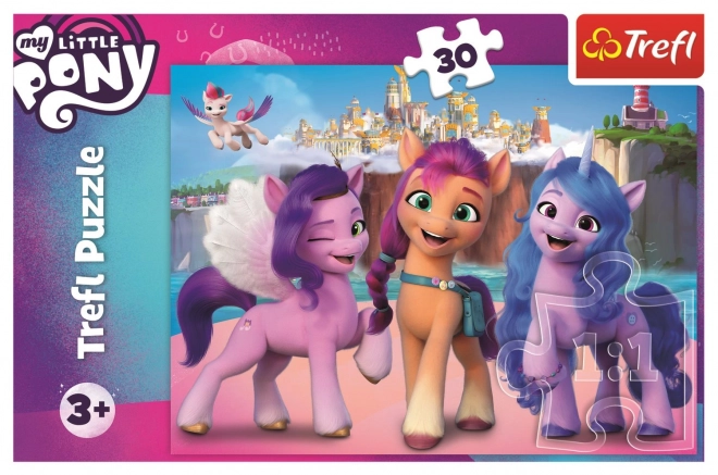 Puzzle My Little Pony: Strahlen Wie Ponys 30 Teile