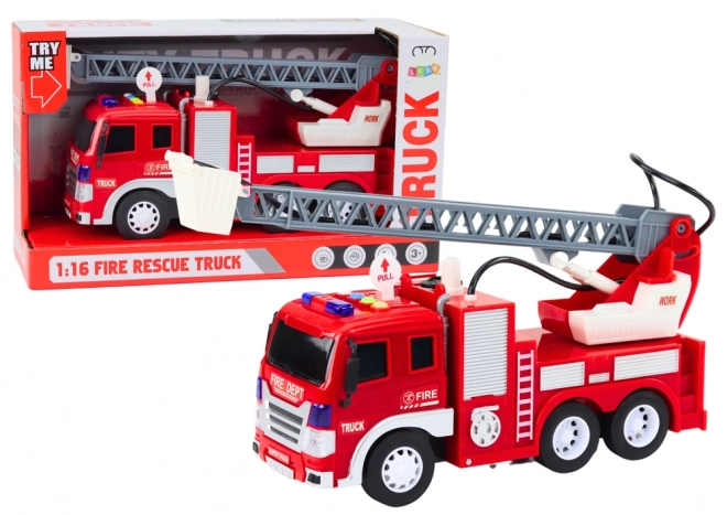 Feuerwehrauto mit Fernglas 1:16