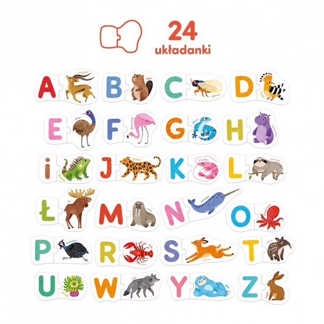 Buchstabenkombination Puzzle