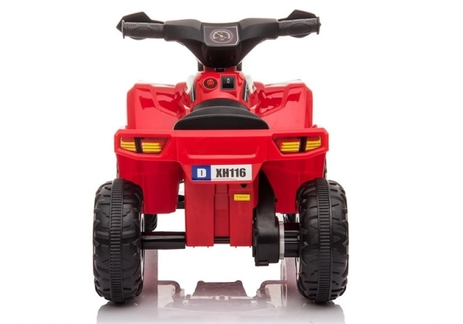 Roter Quad mit Akku