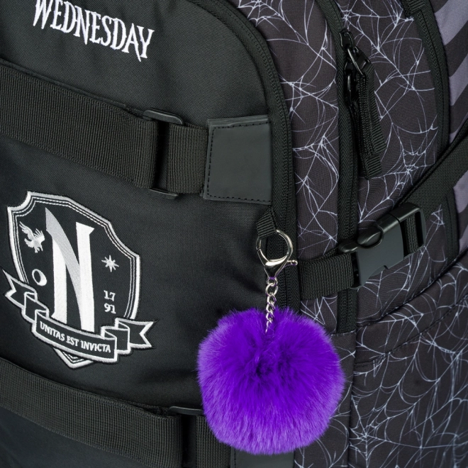 Ergonomischer Schulrucksack Skate Wednesday Nevermore