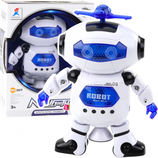 Elektronischer Tanzroboter mit LED- und Soundeffekten