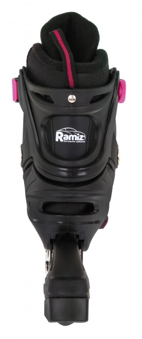 4-in-1 Rollschuhe, Schlittschuhe, Skates Set für Kinder Größe 29-33 Pink – Rosa