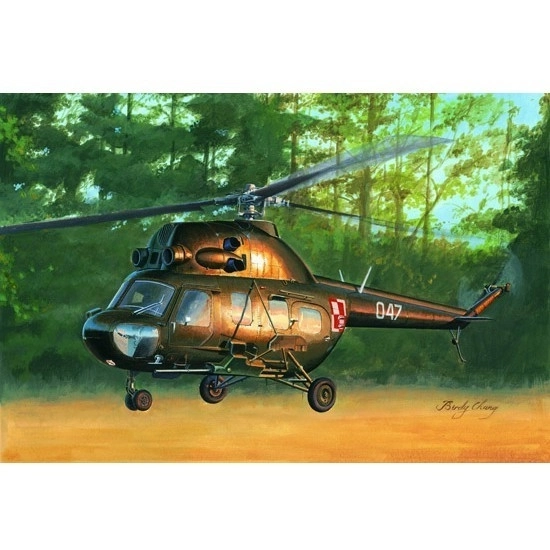 Mi-2US Hoplite Hubschrauber Modellbausatz