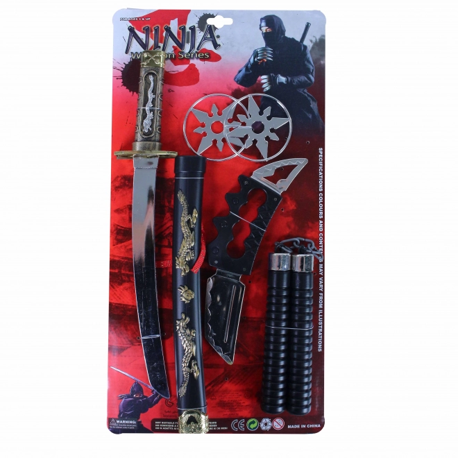 Ninja Spielzeug-Waffen Set