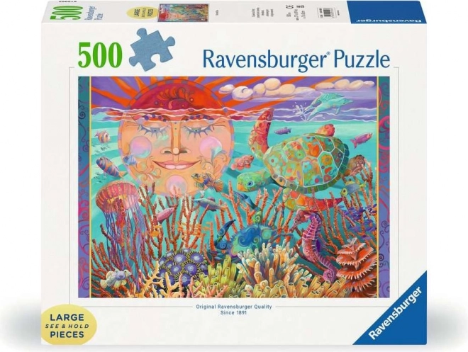 Puzzle RAVENSBURGER Sonne und Meer XXL 500 Teile