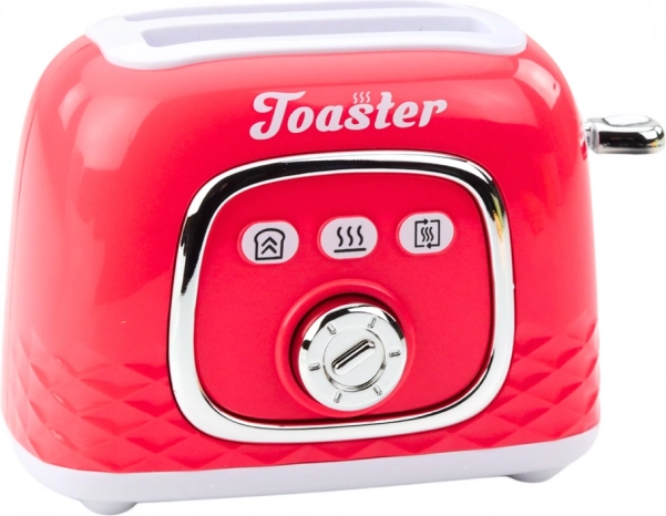 Küchenspielset: Toaster und Mixer mit Effekten, rosa