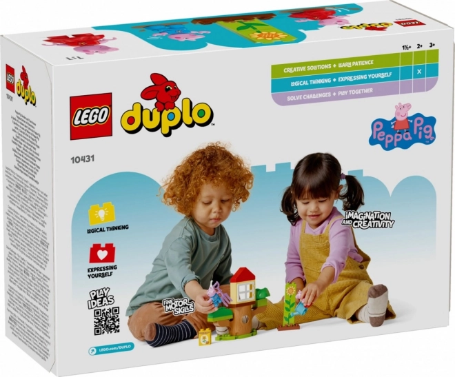 Duplo Peppa Wutz Garten und Baumhaus