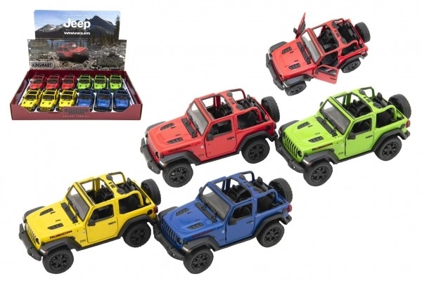 Jeep Wrangler Modellauto mit Offenem Dach