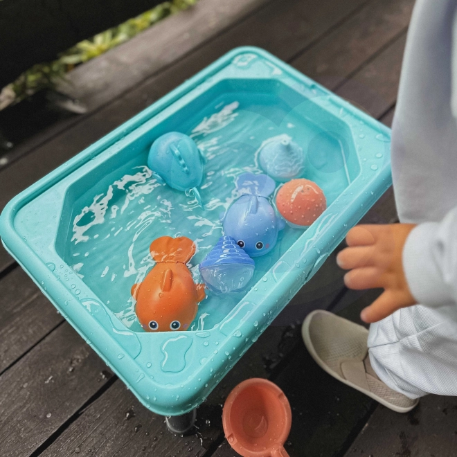 Wasserspielzeug Tisch 3 in 1 mit Angelspiel