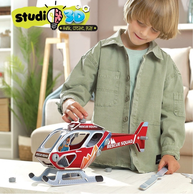 Educa Studio 3D Modell Rettungshubschrauber