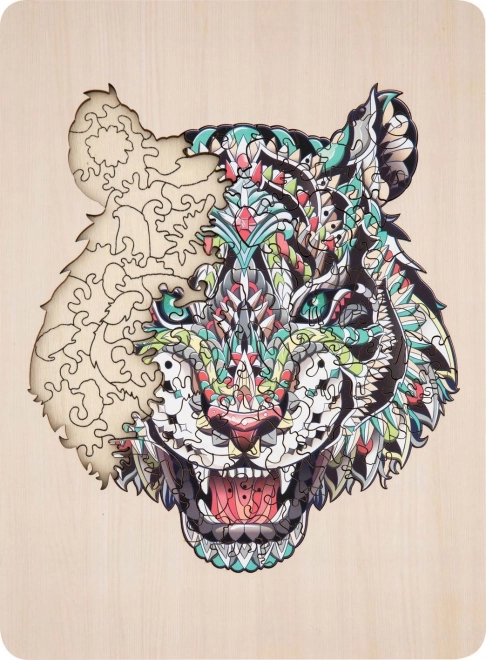 Grafix Umriss Puzzle Tiger 135 Teile