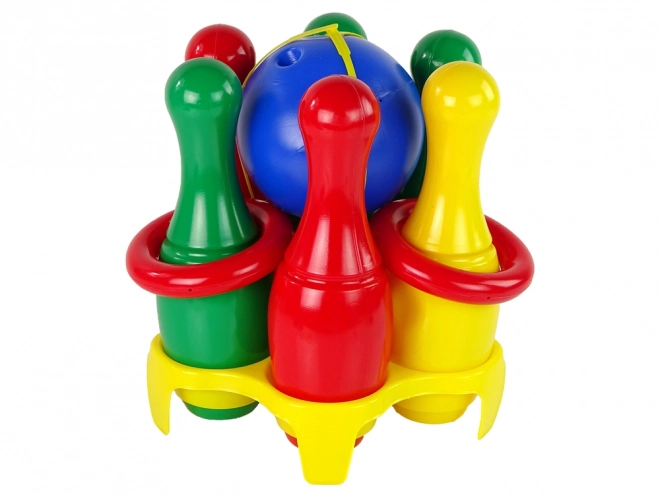 Bowling-Spielset für Kinder mit 6 Kegeln