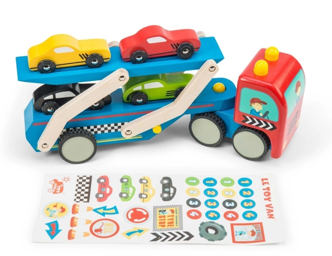 Bunte kleine Autos