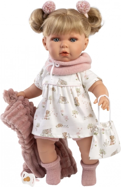 Llorens Julia realistische Puppe mit Geräuschen 42 cm