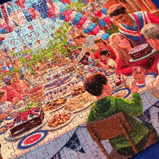 Gibsons Puzzle Königliche Feierlichkeiten 4x500 Teile