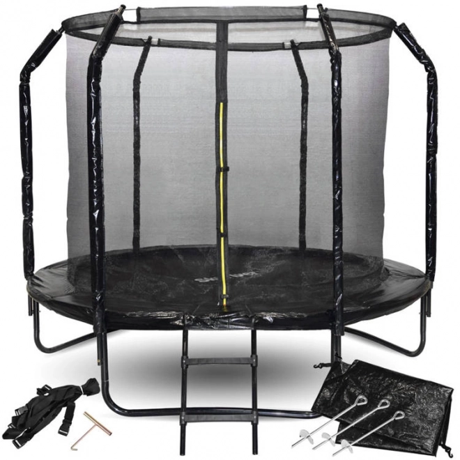 Garten Trampolin SkyFlyer 244 cm mit Leiter