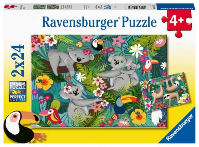 Ravensburger Puzzle Koalas und Faultiere