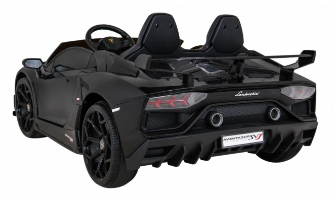 Lamborghini SVJ DRIFT pro 2 Kinder schwarz + Drift-Funktion + Fernbedienung + MP3 LED + langsamer Start