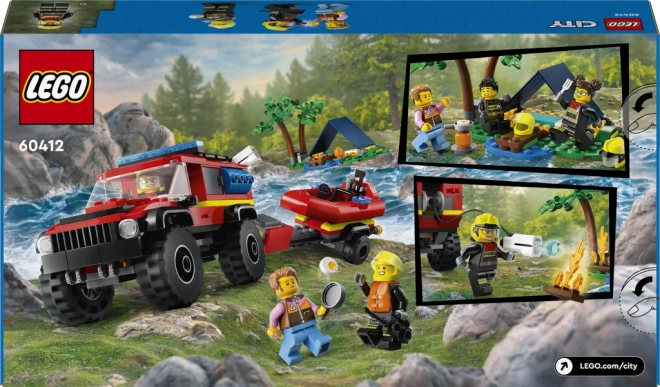 Lego City Burger-Truck Bauset