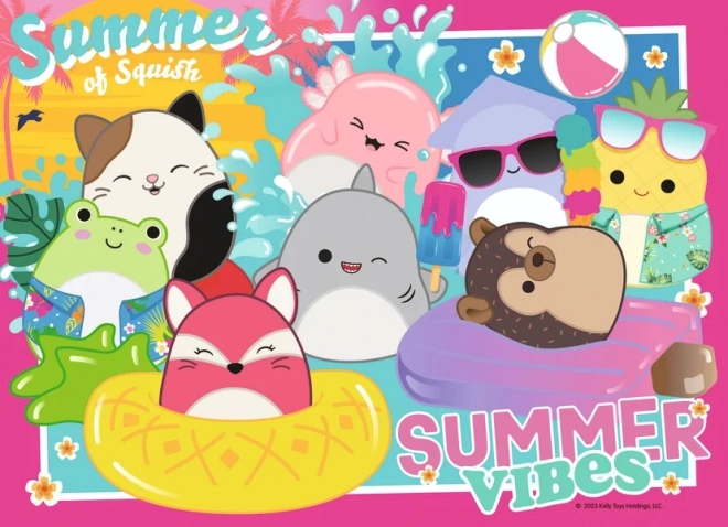 Puzzle Ravensburger Squishmallows 4x100 Teile